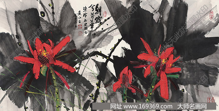 黄永玉作品 朝露 高清下载 ID:10362