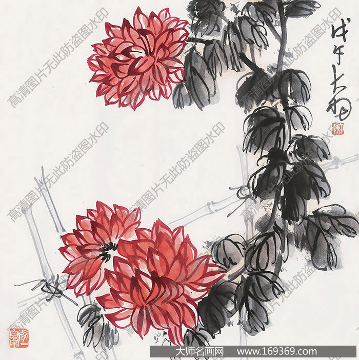 陈大羽作品 东篱风光 高清下载 ID:10289