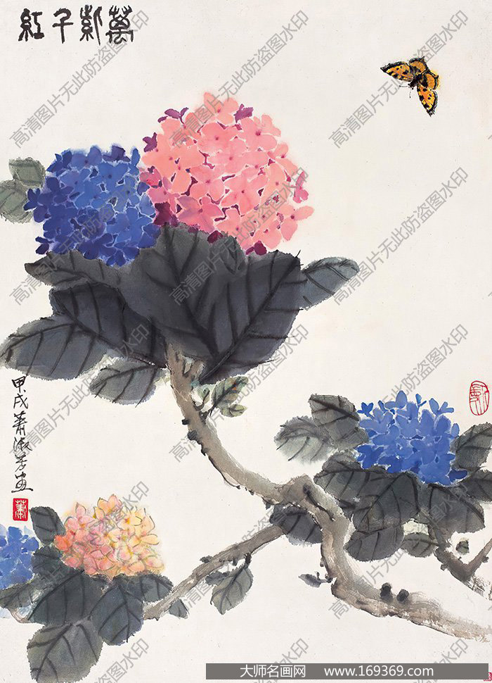 萧淑芳作品 万紫千红 高清下载 ID:10619