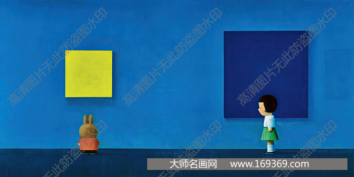 刘野作品 国际蓝 高清下载 ID:11128