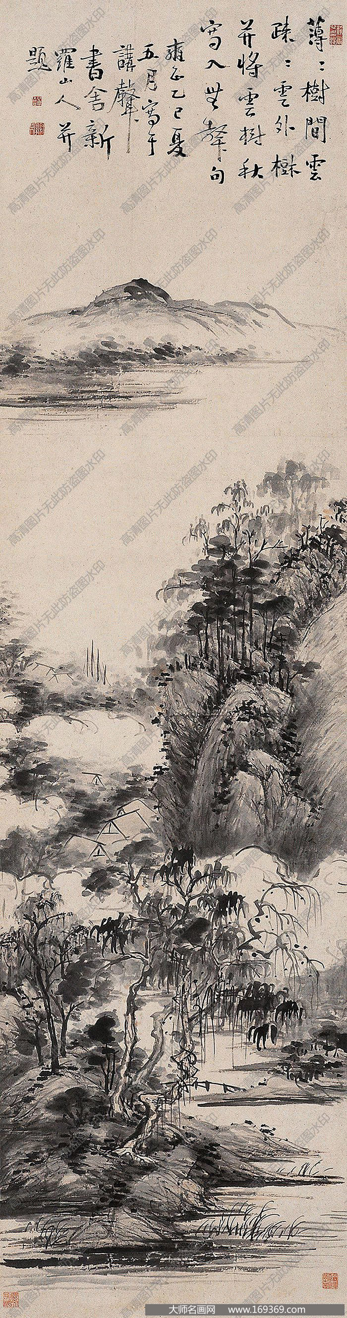 华岩国画作品高清下载 ID:12743