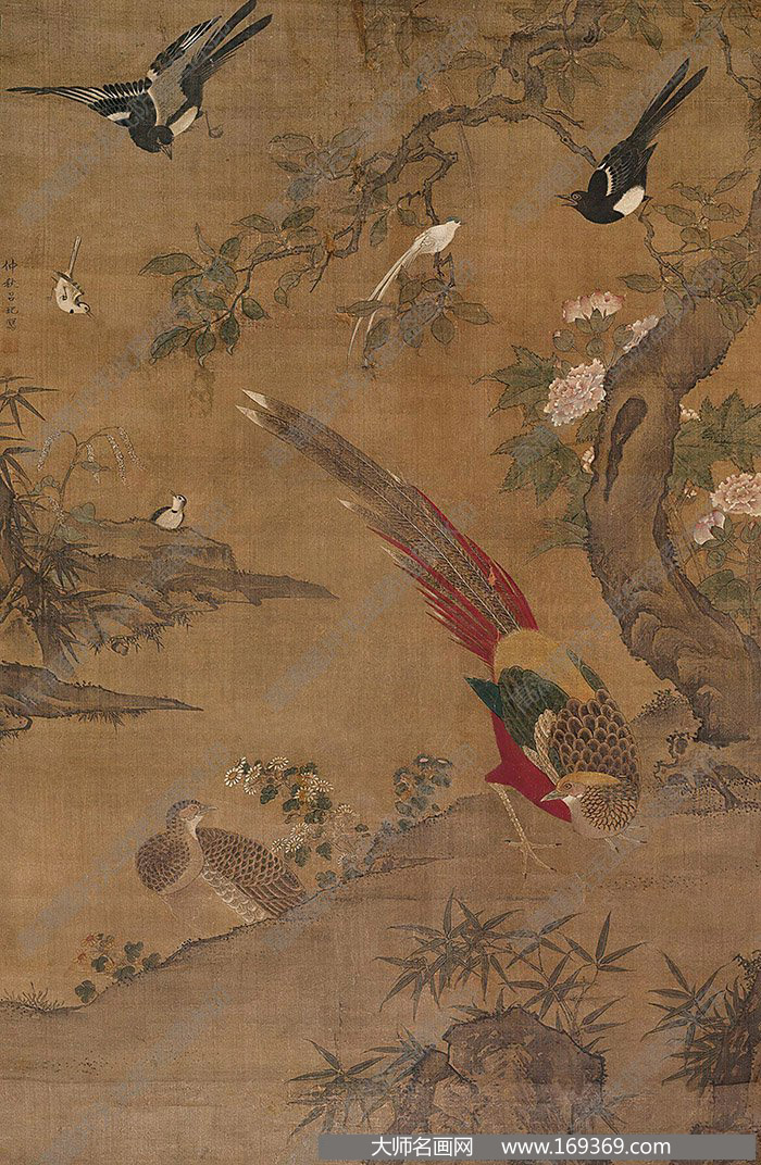 吕纪作品 五伦图 高清下载 ID:13923