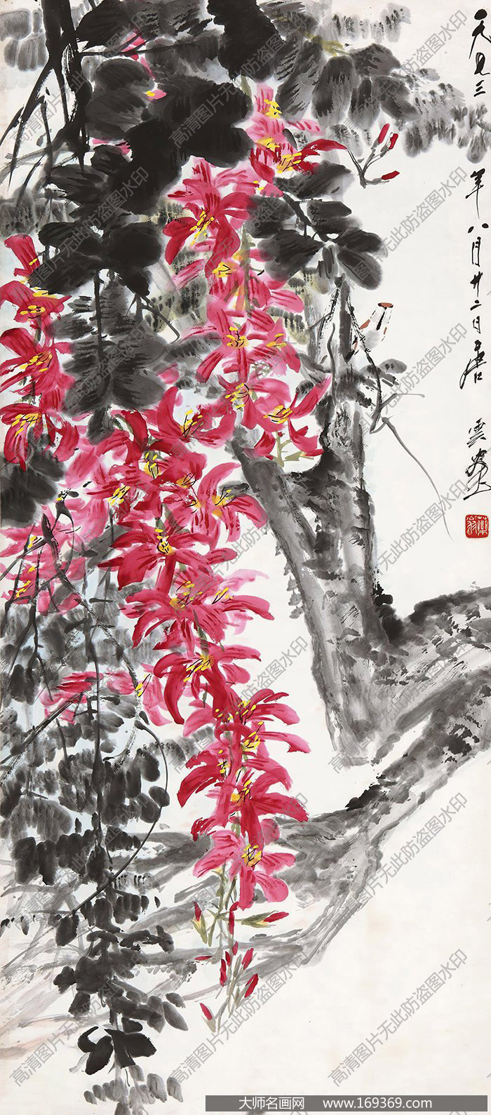 唐云作品 花团锦簇 高清下载 ID:11258