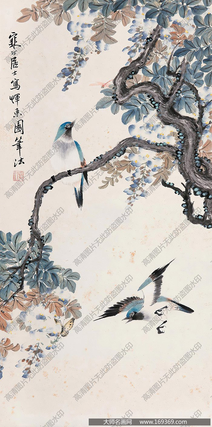 江寒汀作品 花鸟画 高清下载 ID:11385