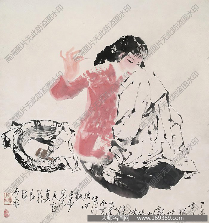 石鲁国画作品高清下载 ID:11894