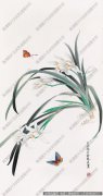 俞致贞作品 兰香蝶舞 高清下载 ID：11586