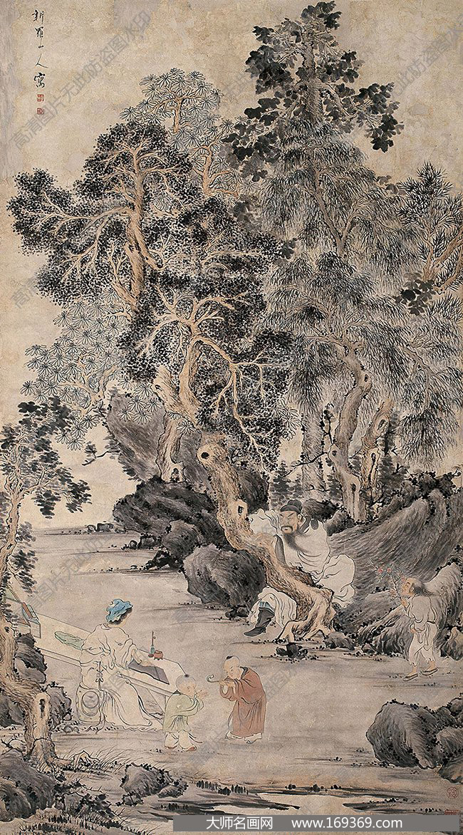 华岩国画作品高清下载 ID:12739
