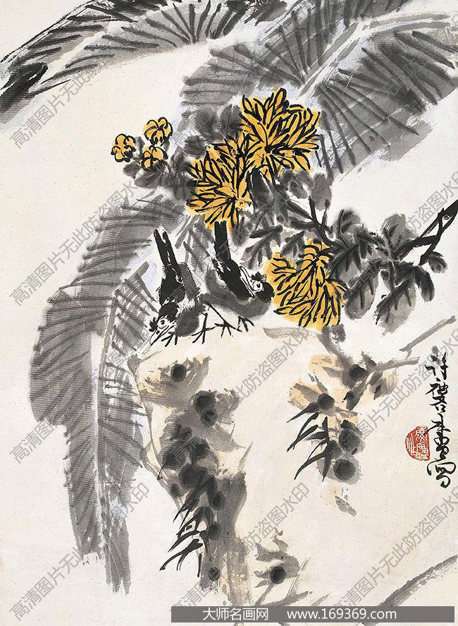 许麟庐国画作品高清下载 ID:12870