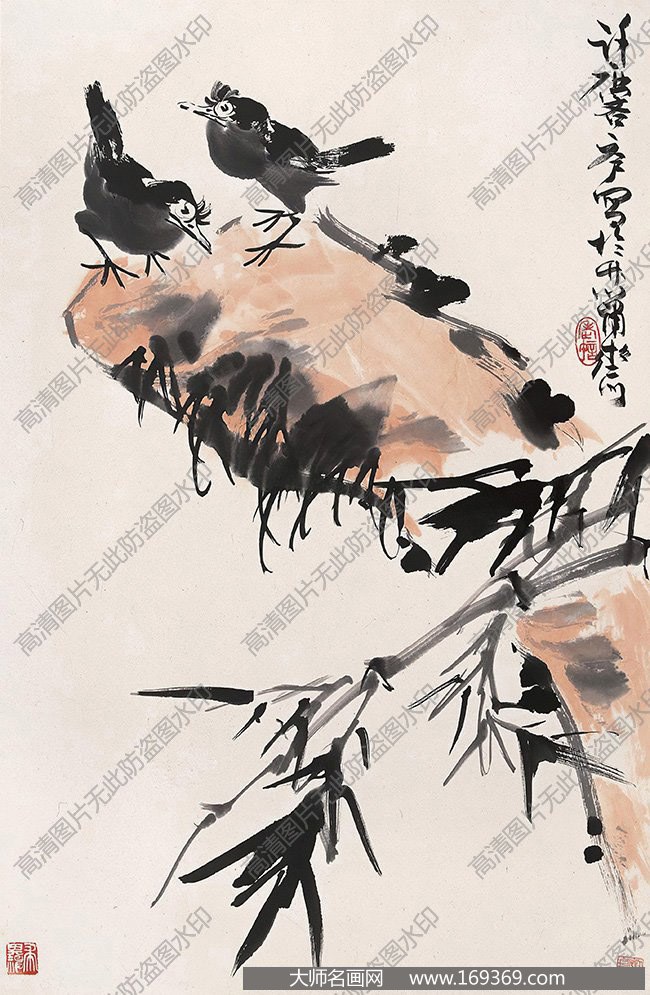 许麟庐国画作品高清下载 ID:12881