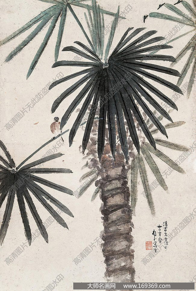 陈树人国画作品高清下载 ID:13401
