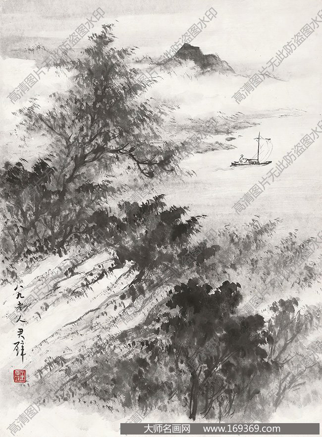 黄君璧国画作品高清下载 ID:13664