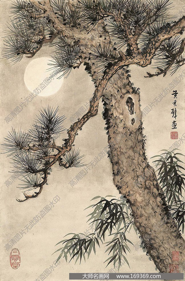 黄君璧国画作品高清下载 ID:13665