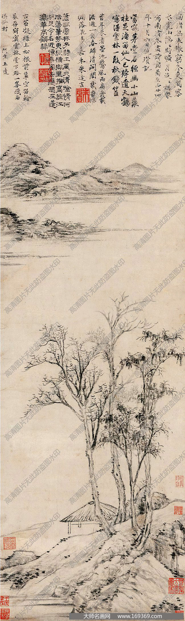 倪云林国画作品高清下载 ID:14002