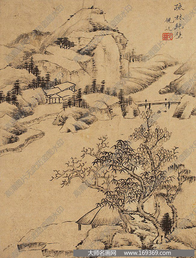 倪云林国画作品高清下载 ID:14012
