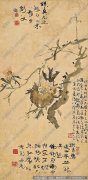 高剑父作品 石榴 高清下载 ID：10479