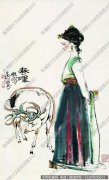 程十发作品 春晖 高清下载 ID：10801