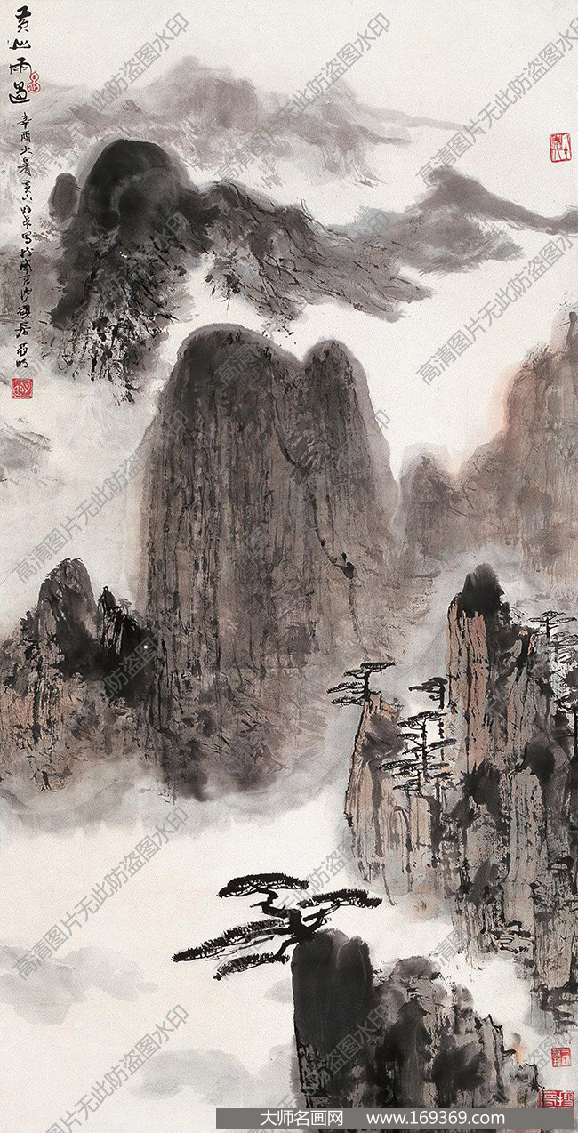 亚明国画作品高清下载 ID:12182