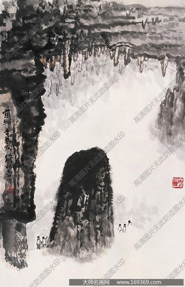钱松岩国画作品高清下载 ID：11821