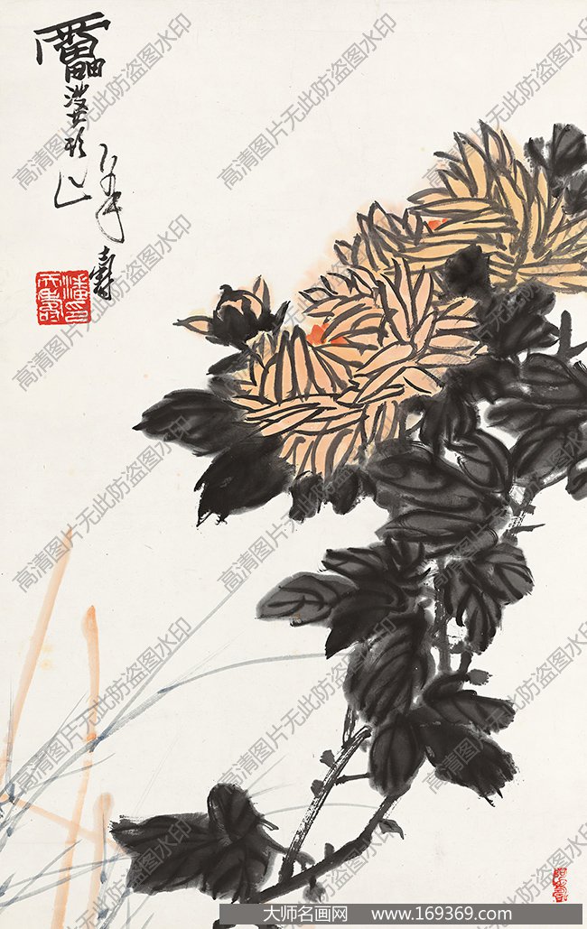 潘天寿国画作品高清下载 ID:10069