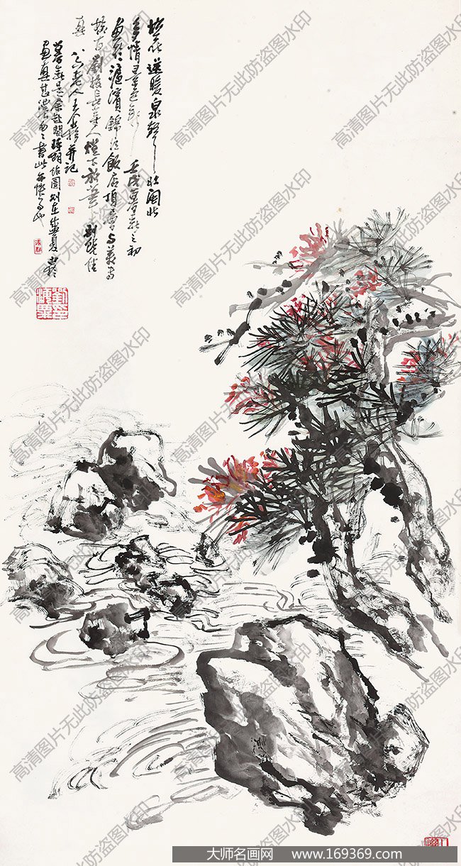 王个簃国画作品高清下载 ID:10154