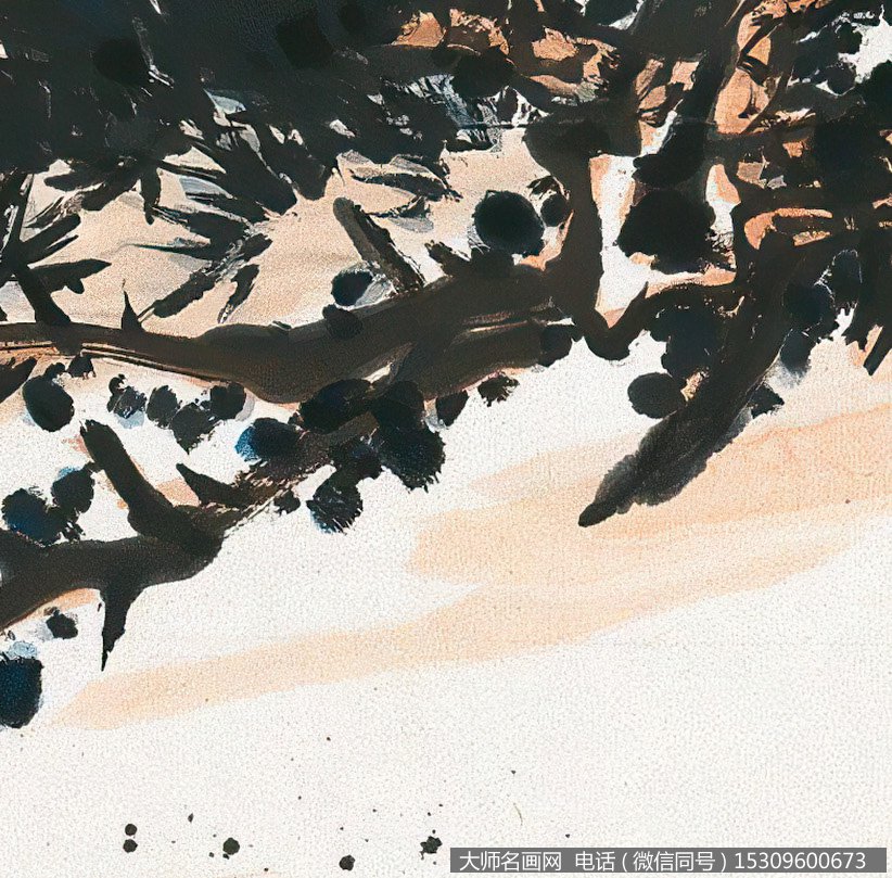 潘天寿作品 菊花图 高清下载 ID:10017