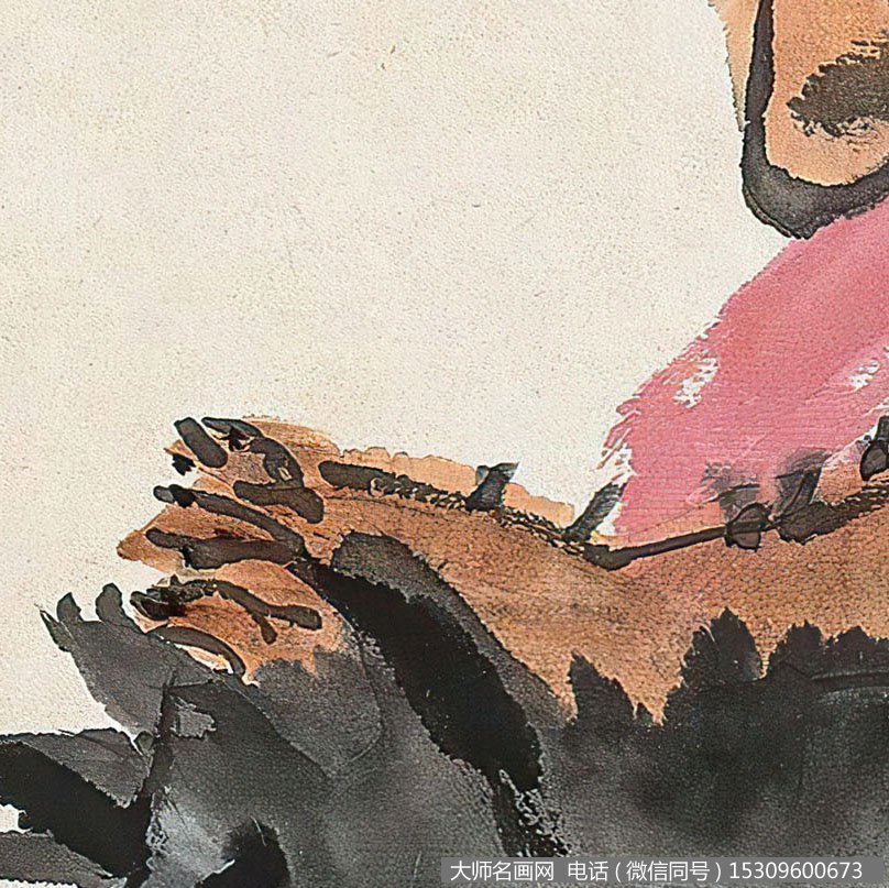 黄永玉作品 贺知章骑马图 高清下载 ID:10380