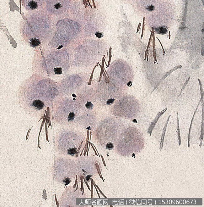 高剑父作品 葡萄松鼠 高清下载 ID:10467