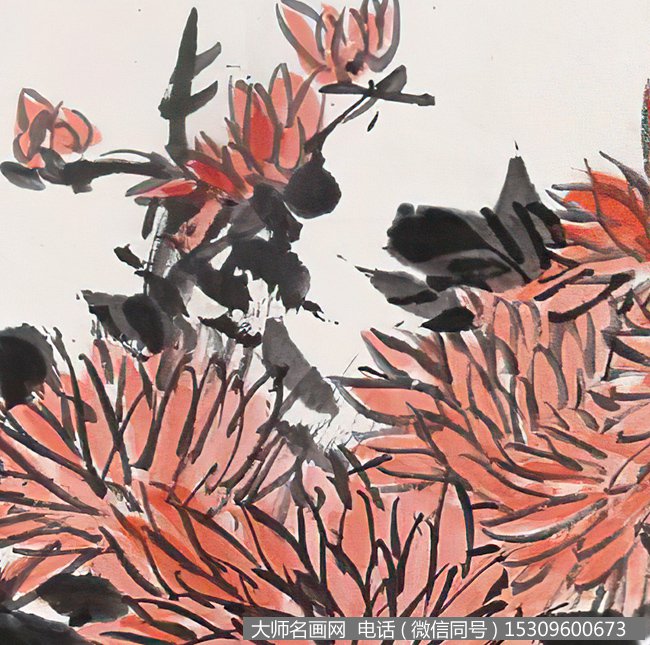 潘天寿作品 山花 高清下载 ID:10037
