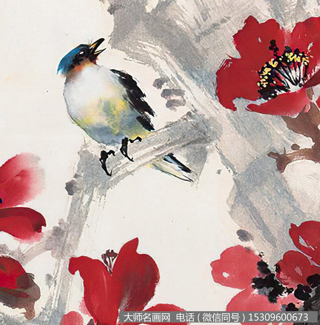 黄幻吾作品 木棉花放漫天红 高清下载 ID:10936