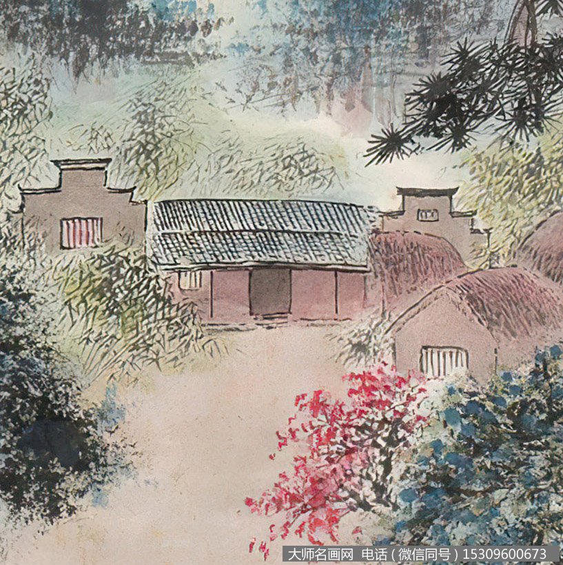 胡佩衡作品 韶山 高清下载 ID:13493