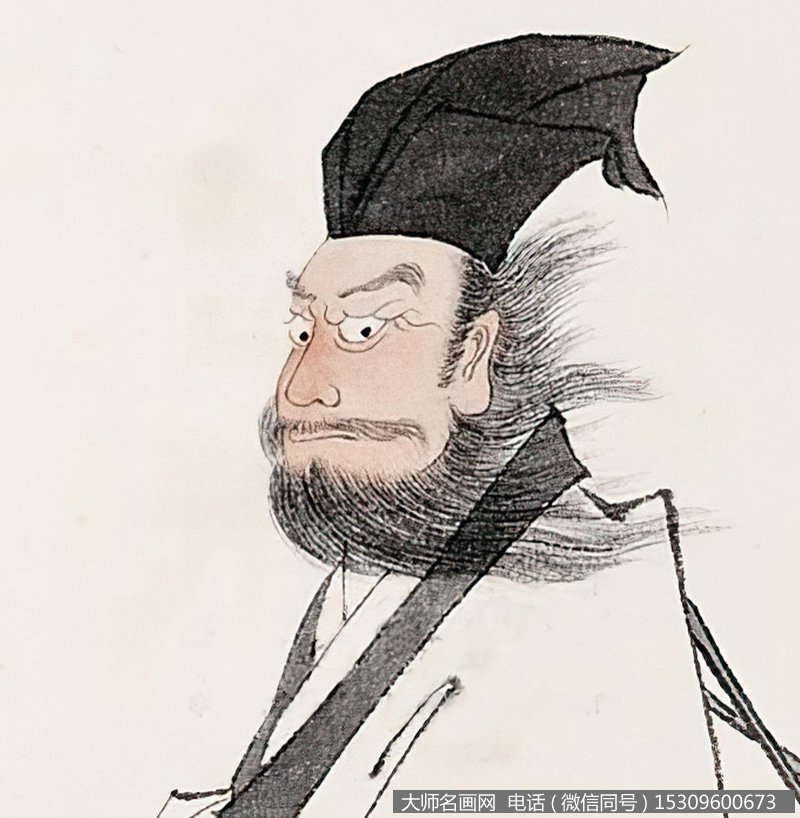 溥儒作品 钟馗 高清下载 ID:12443