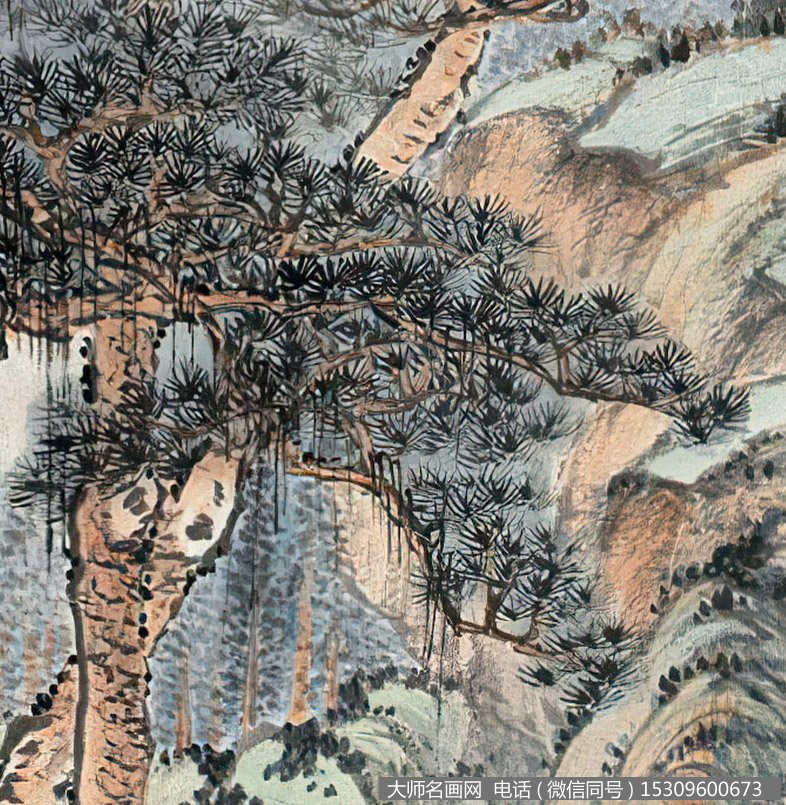 陆抑非作品 策杖看山 高清下载 ID:12355
