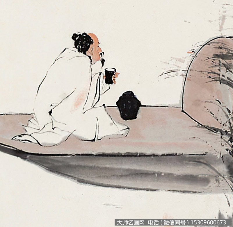 亚明作品 芦溪煮酒 高清下载 ID:12155