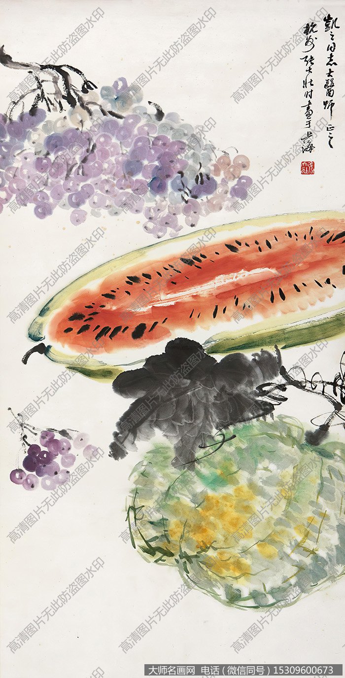 张大壮作品 消暑图 高清下载 ID:11688