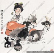 程十发国画作品高清下载 ID：10853