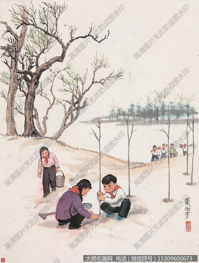 萧淑芳国画作品高清下载 ID:10647