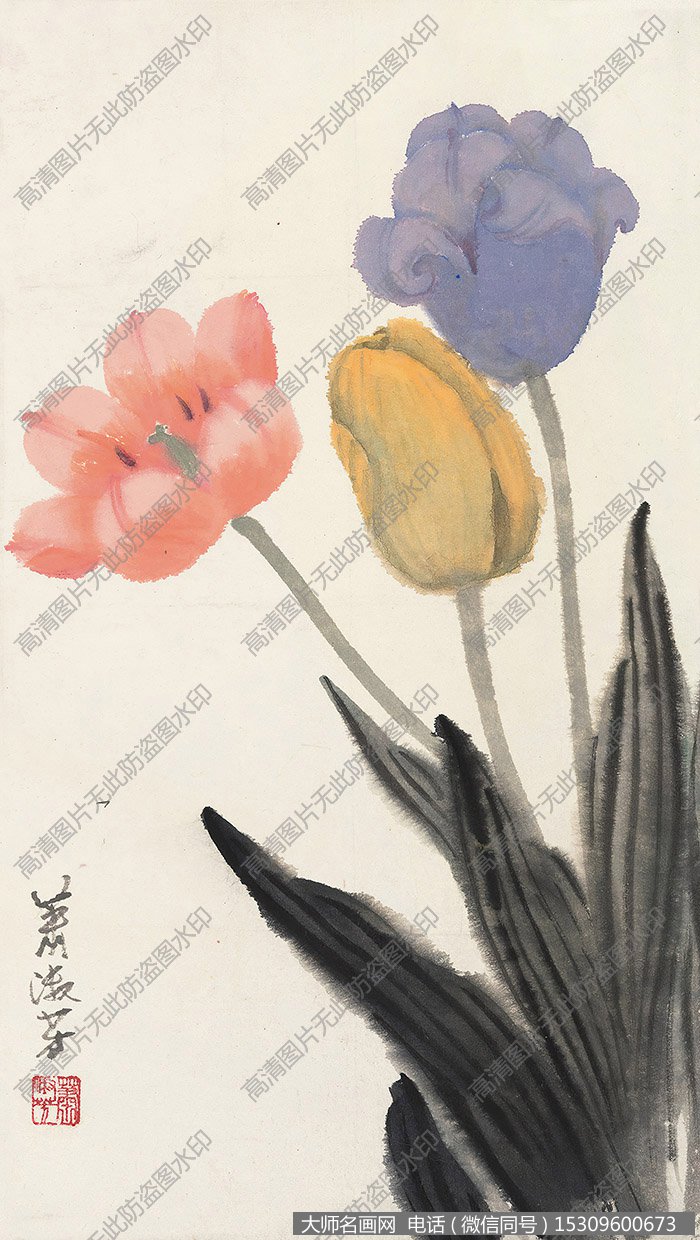萧淑芳国画作品高清下载 ID:10674