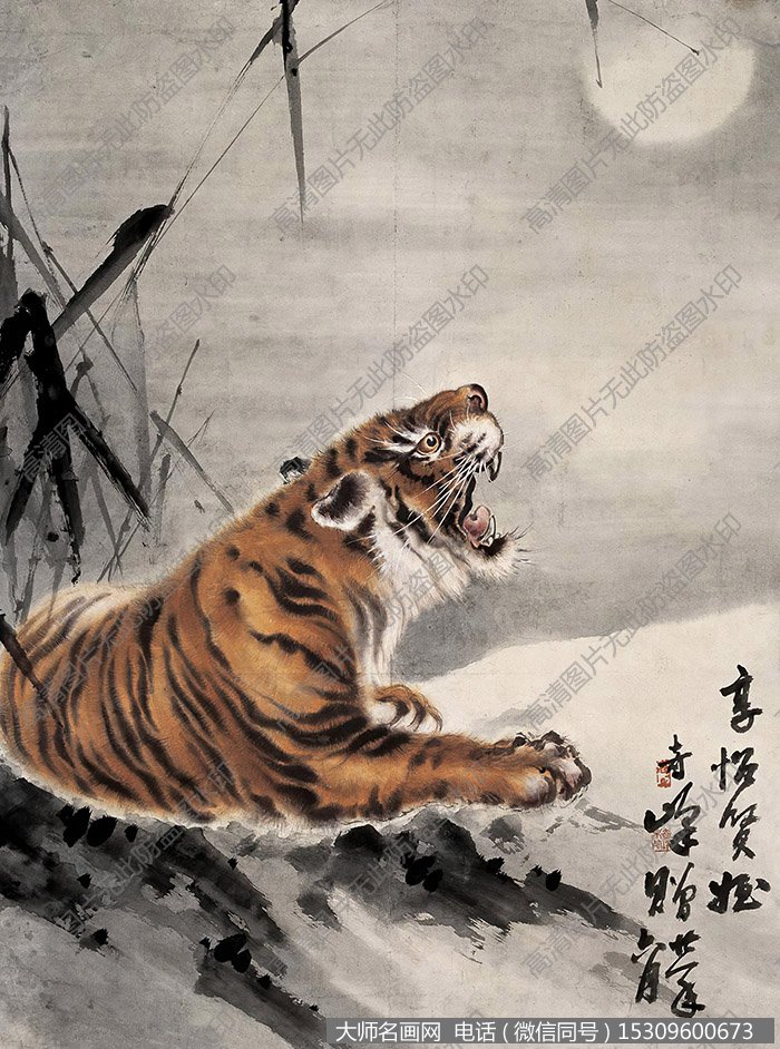 高奇峰国画作品高清下载 ID:10903
