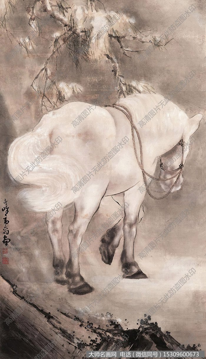 高奇峰国画作品高清下载 ID:10904